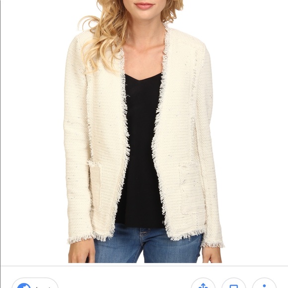 Rebecca Taylor Jackets & Blazers - Rebecca Taylor Sparkle Stretch Tweed Blazer 4